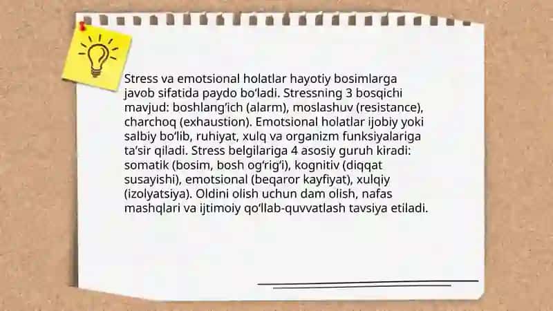 Emotsional holatlarning psixologik asoslari 4