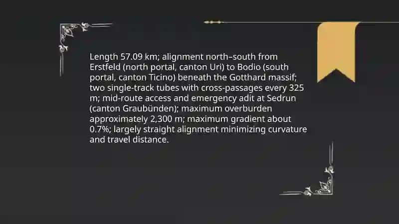 The Gotthart Base Tunnel 4