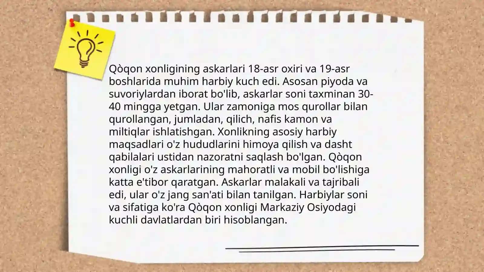 Qòqon xonligida harbiy ishlar 4