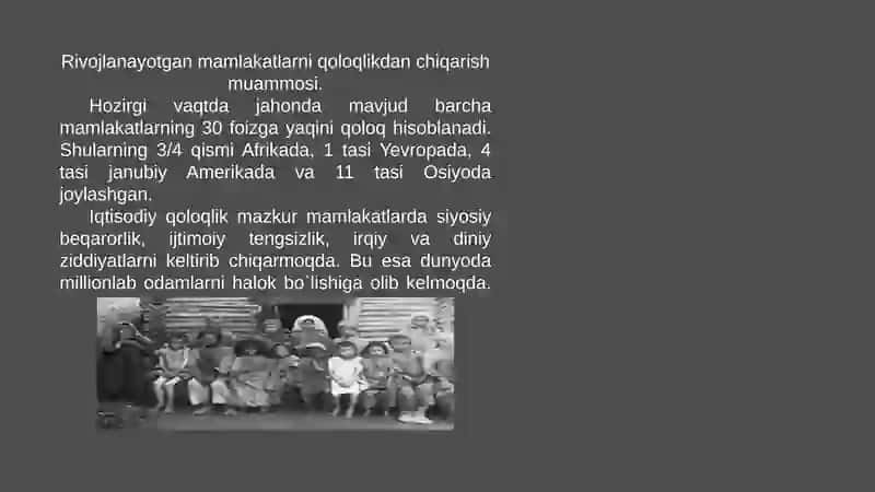 Umumjahon ekologik muammolar. Mintaqaviy ekologik muammolar 4