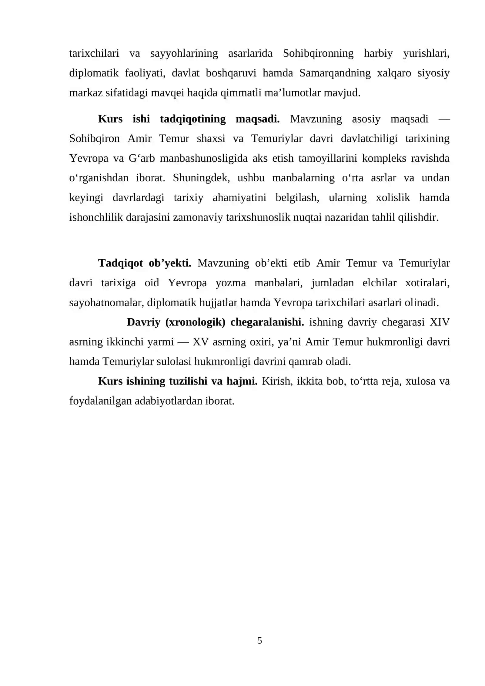 Amir Temur va Temuriylar davri tarixiga oid Yevropa manbalari 4
