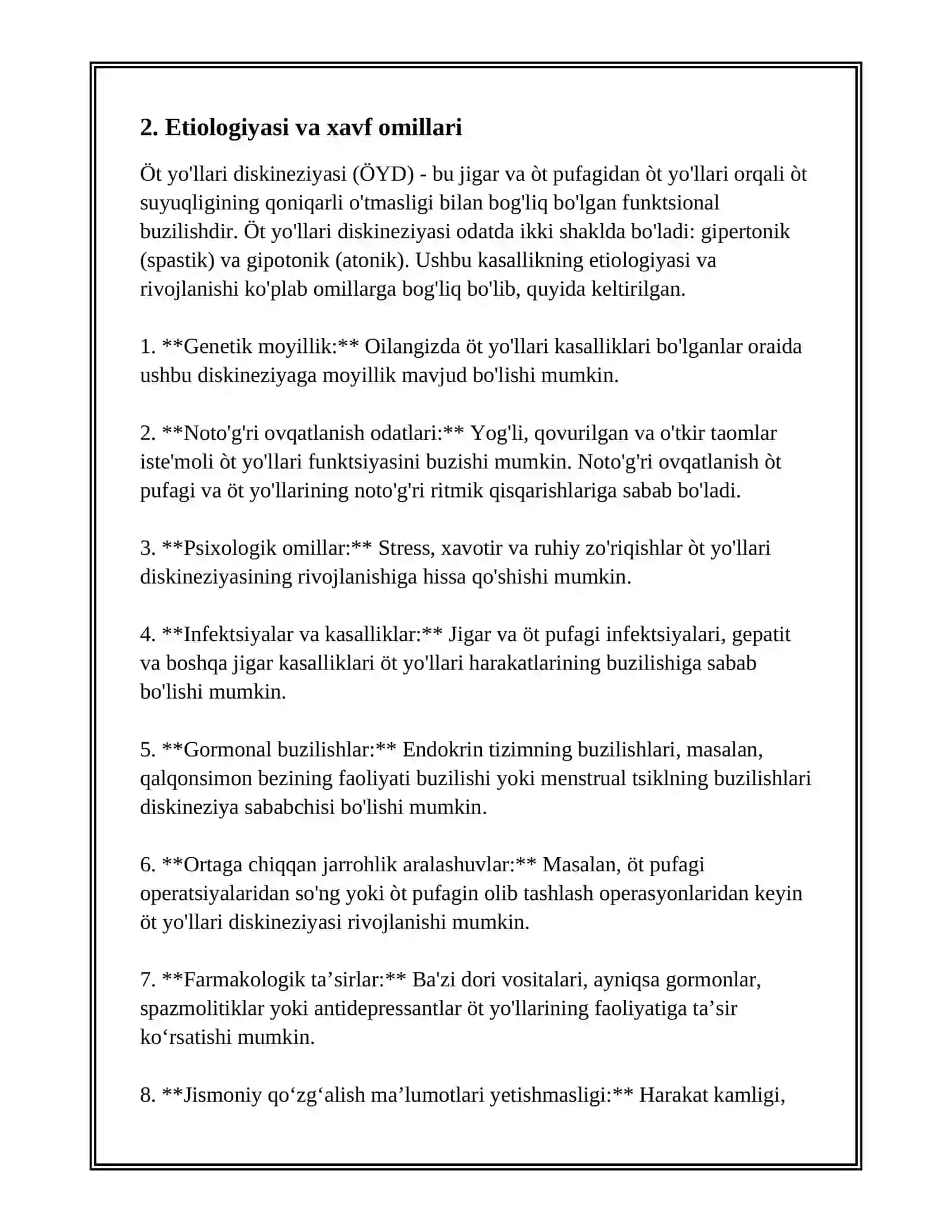 ÕT-YÕLLARI DISKINEZIYASI 4
