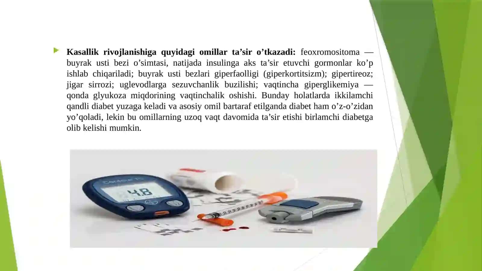 Qandli diabet kasalligi haqida tushuncha 4