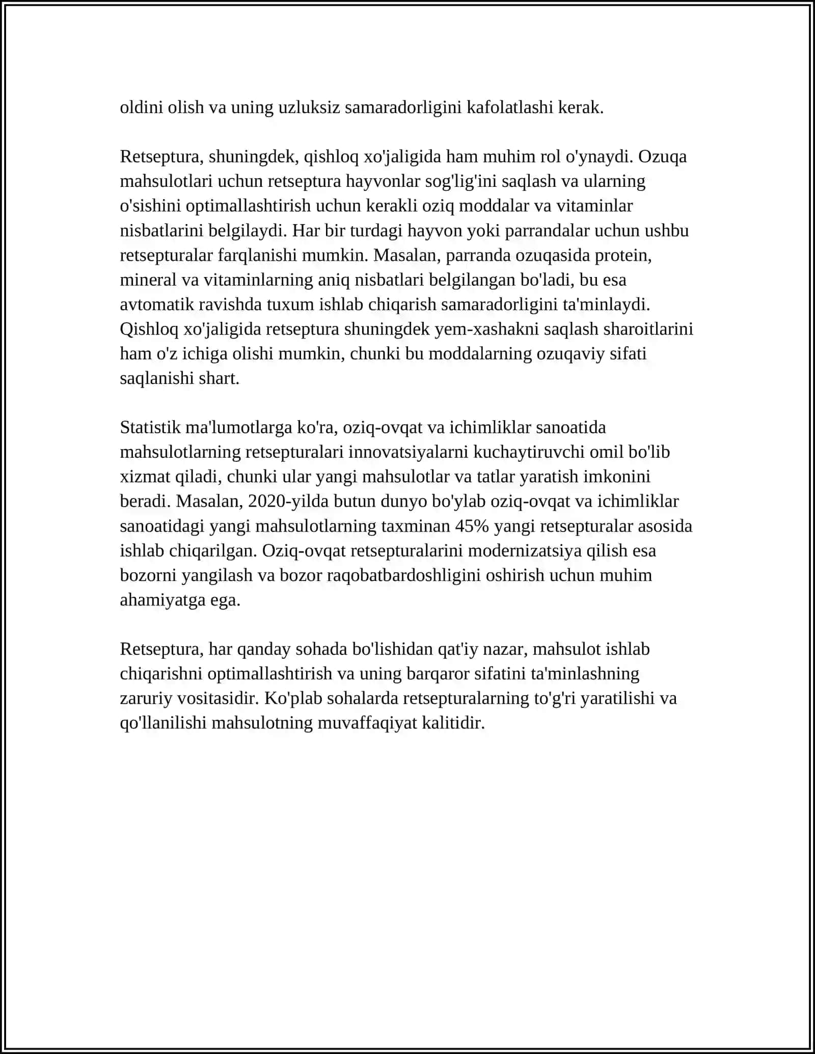 RETSEPTURA HAQIDA TUSHUNCHA 4