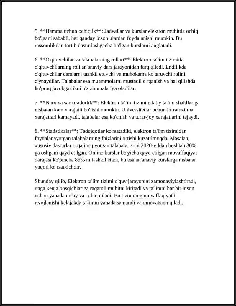 ELEKTRON TAʼLIM TIZIMI VA UNING AHAMIYATI 4