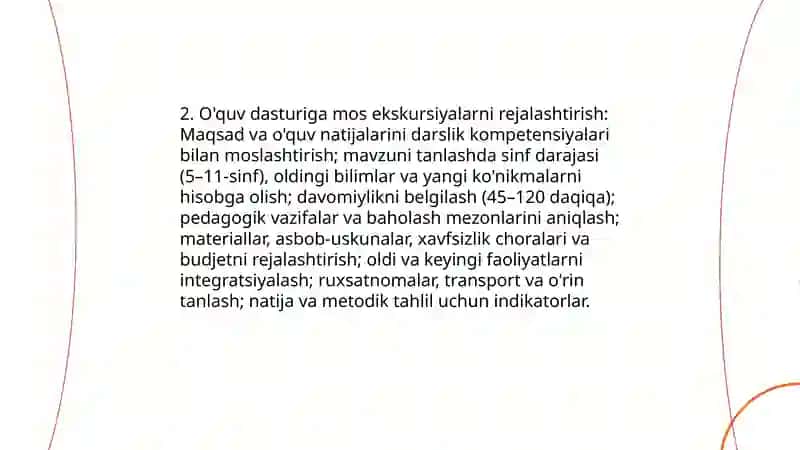 Matematik ekskursiyalar tashkil etish metodikasi 4