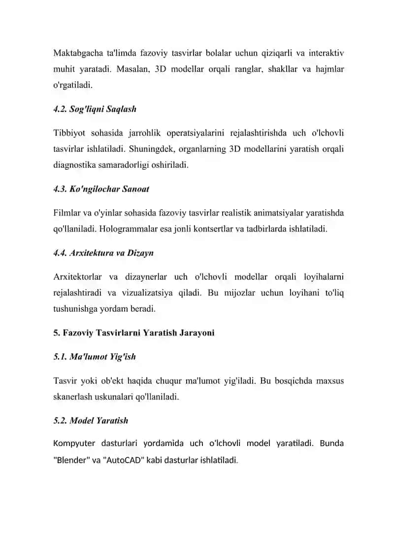 Fazoviy tasvirlarni shakllantirish 4