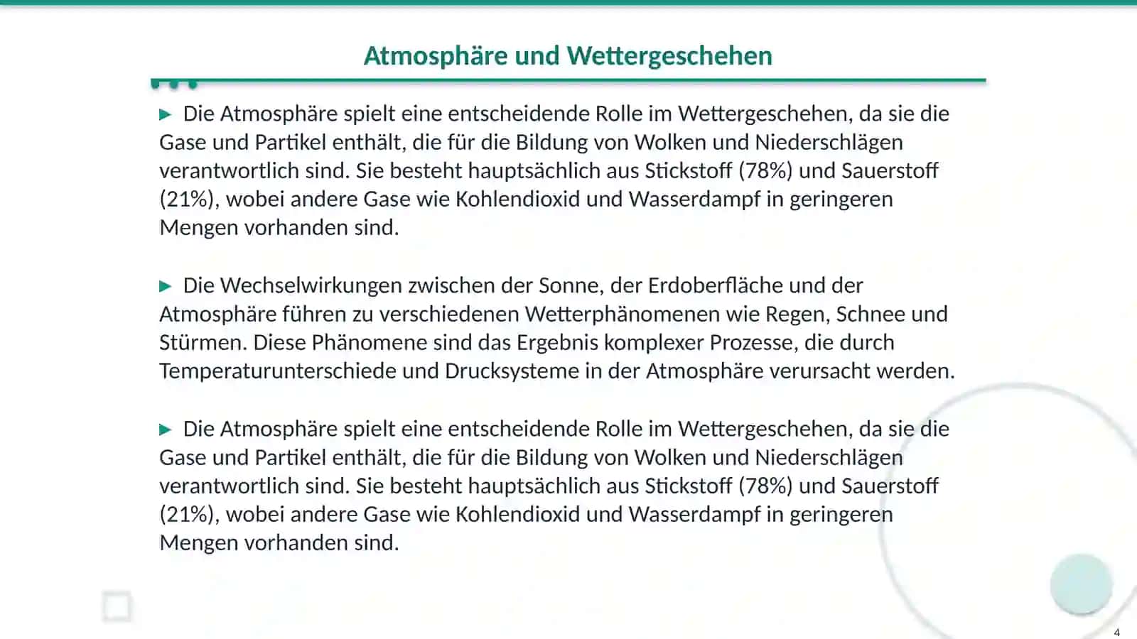 Wetter und klima 4