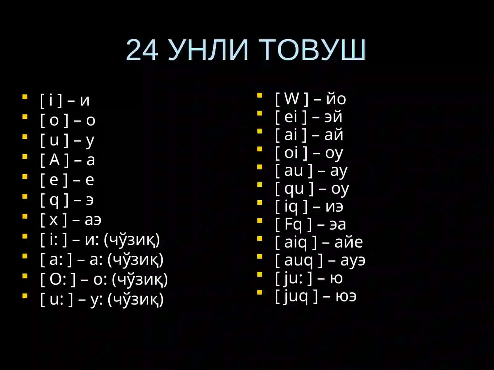 INGLIZ TILI FONETIKASI 4