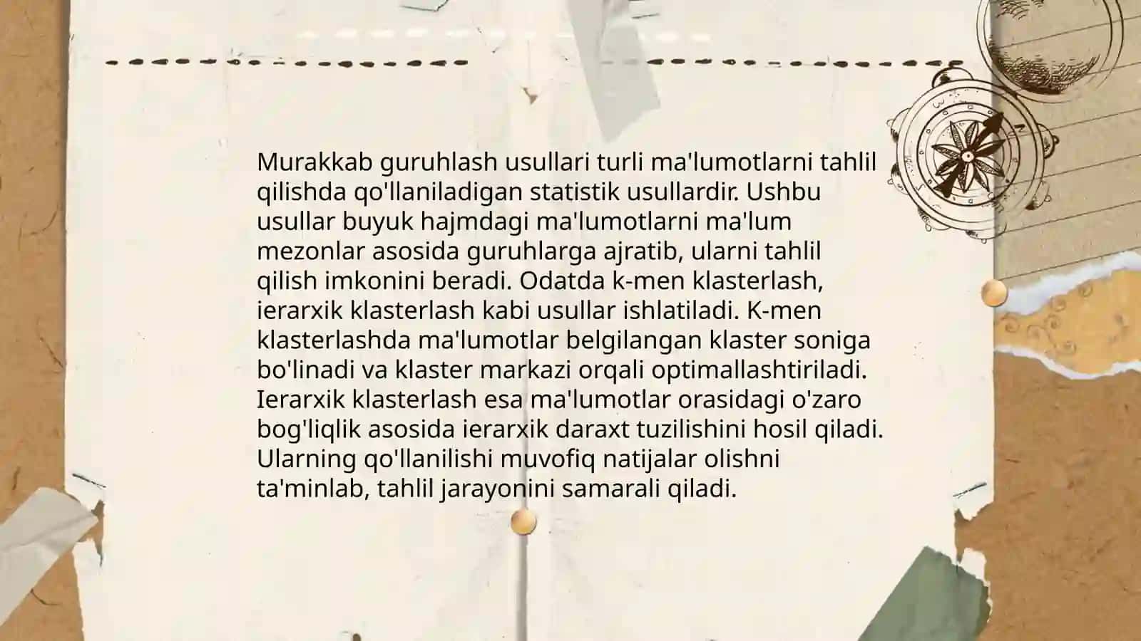 Oddiy va murakkab guruhlash 4