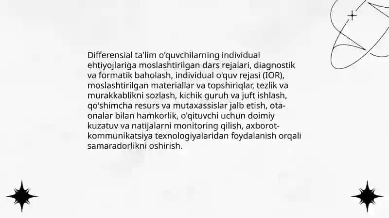 Sinf rahbarining o'quv faoliyati samaradorligini oshirish yoʻllari 4