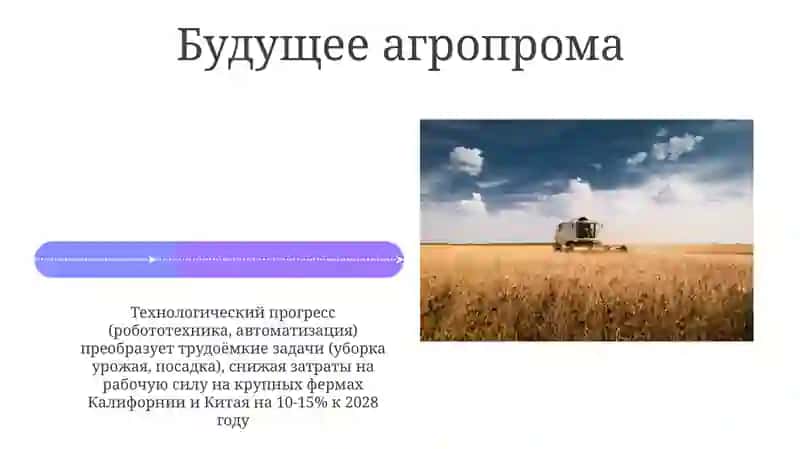 Симбиоз сельского хозяйства и промышленности 4
