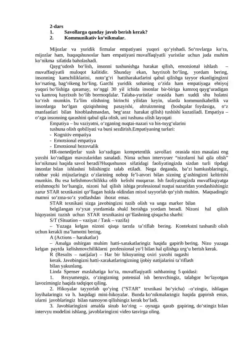 Hamkorlar va mijozlarda yaxshi taassurot hosil qilish usul va talablari 4