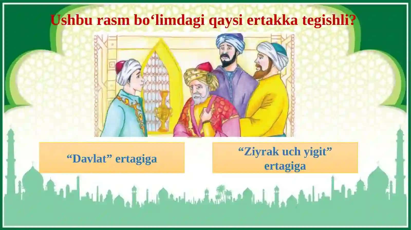 Xali og‘zaki ijod janrlari 4