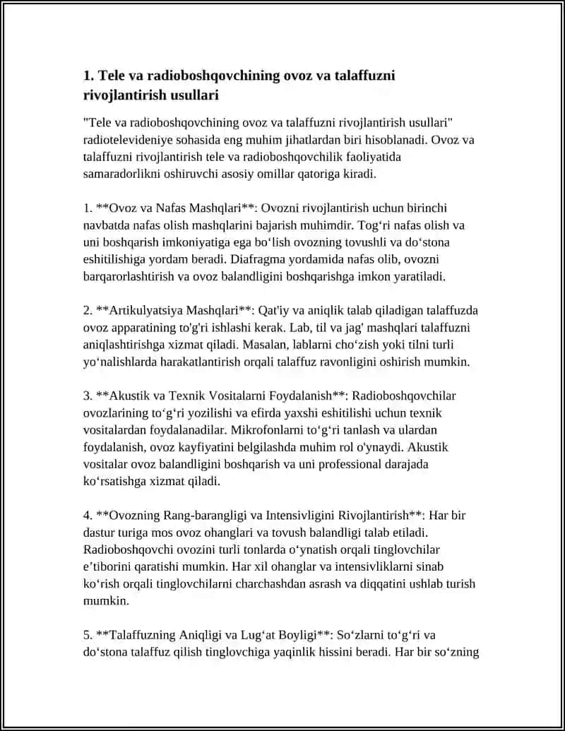 TELEBOSHLOVCHI FAOLIYATI SAMARADORLIGINI OSHIRUVCHI ASOSIY OMILLAR 4