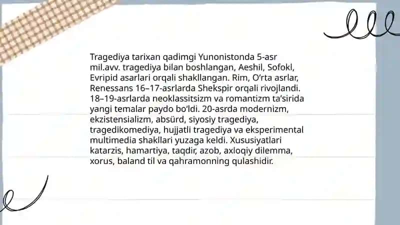 Drama va uning turlari 4