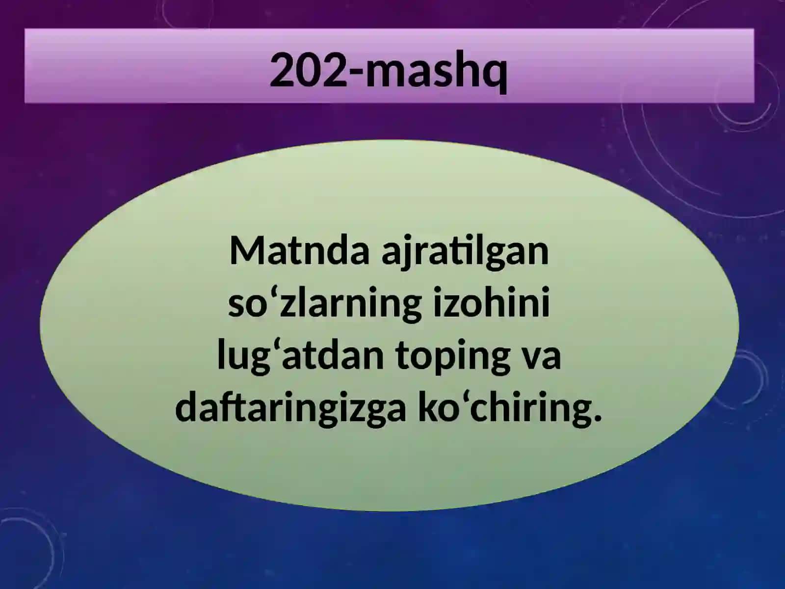 Matn valug‘at ustida ishlash 4