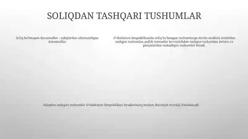 O'Zbekiston Respublikasining Respublika Buydjet Daromadlari 4