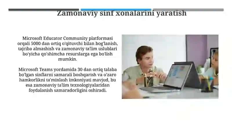 Microsoft Ta'lim Xizmatlari 4