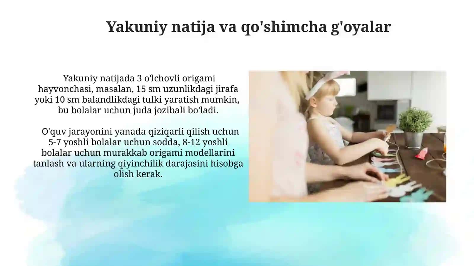 Oʻyinchoq yasash 4