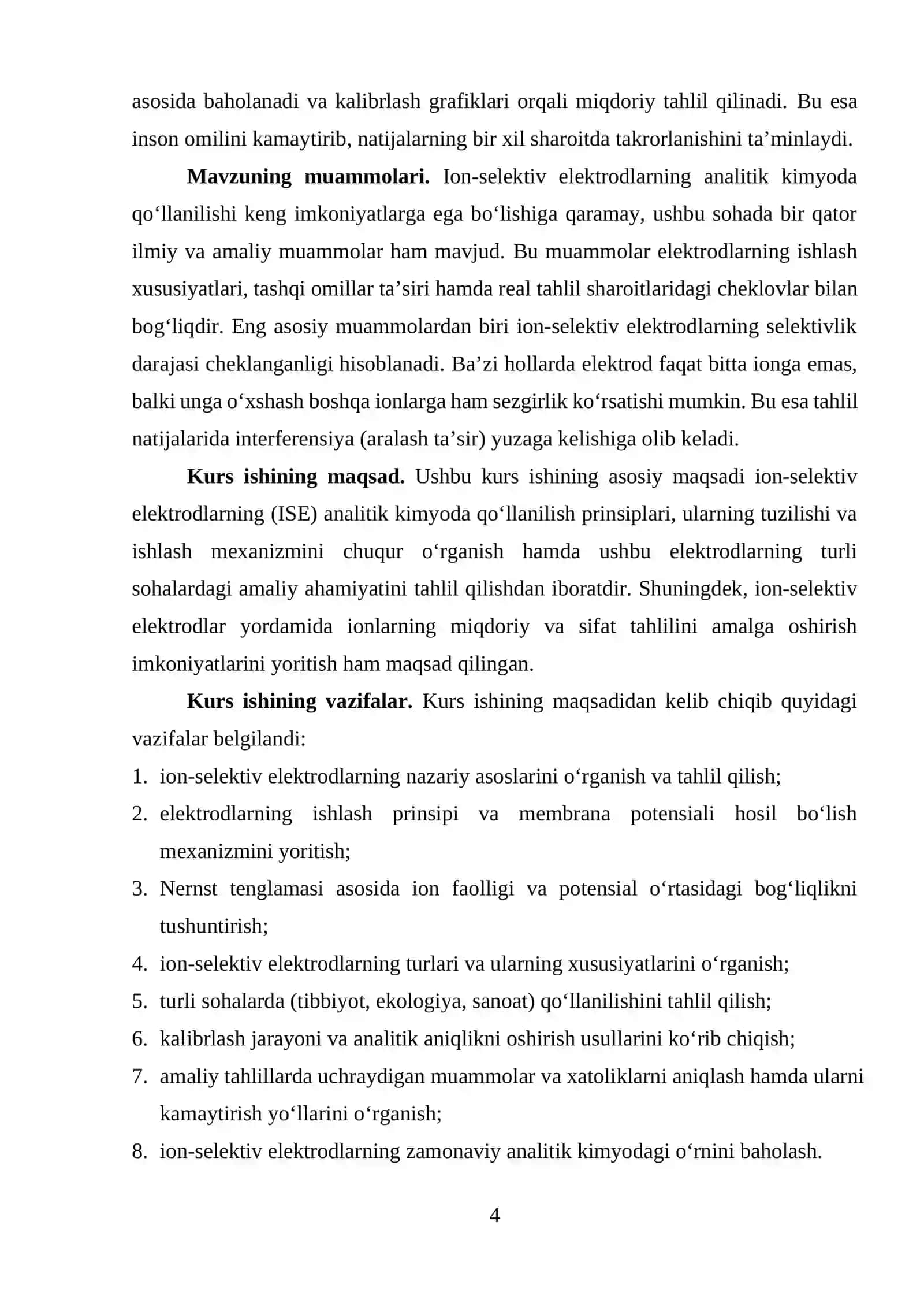Ion-Selektiv Elektrodlarning Nazariy Asoslari 4