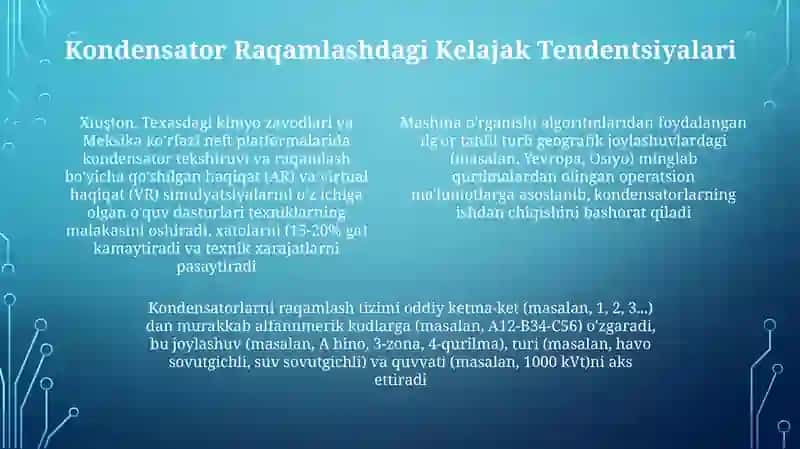 Kondesterlash bo'yicha nomerlashga o'rgatish 4