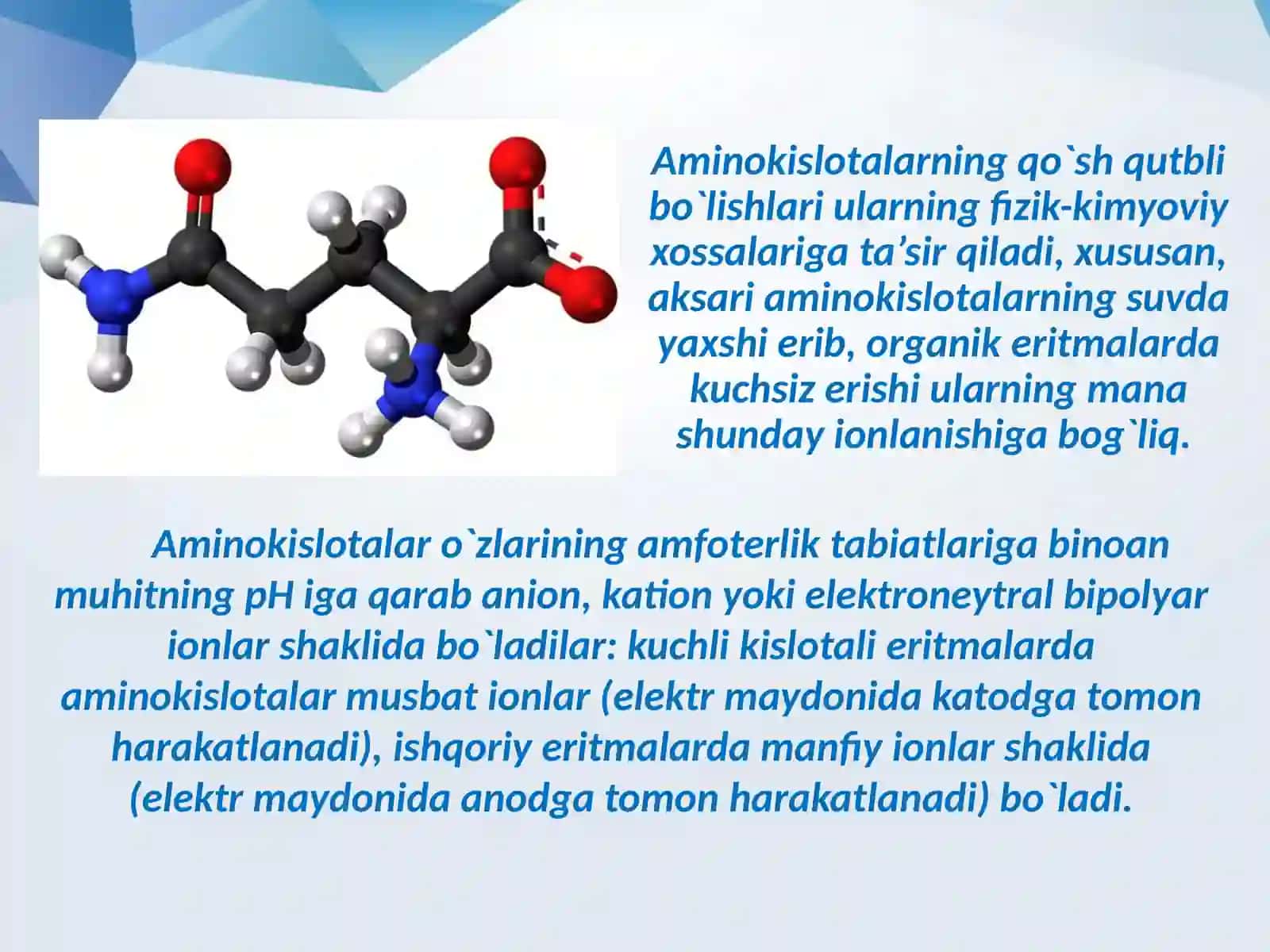 Protogenli aminokislotalar polipeptid zanjirlarning alfa VA Betta strukturasi oqsillarning strukturalari 4