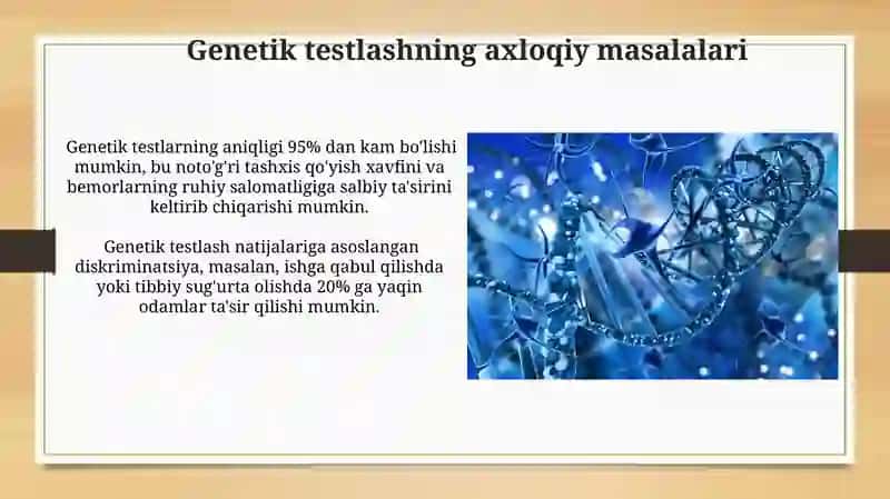 Gen injenerlik texnologiyalarining bioetik muammolari 4
