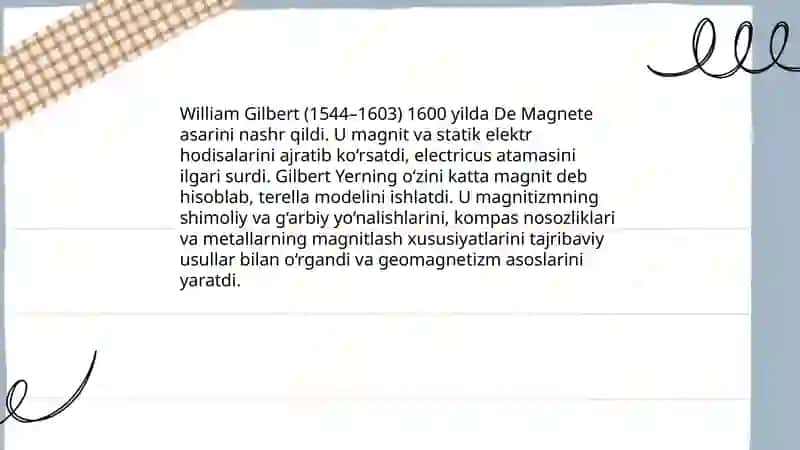 Elektr va magnitizmning rivojlanish tarixi 4