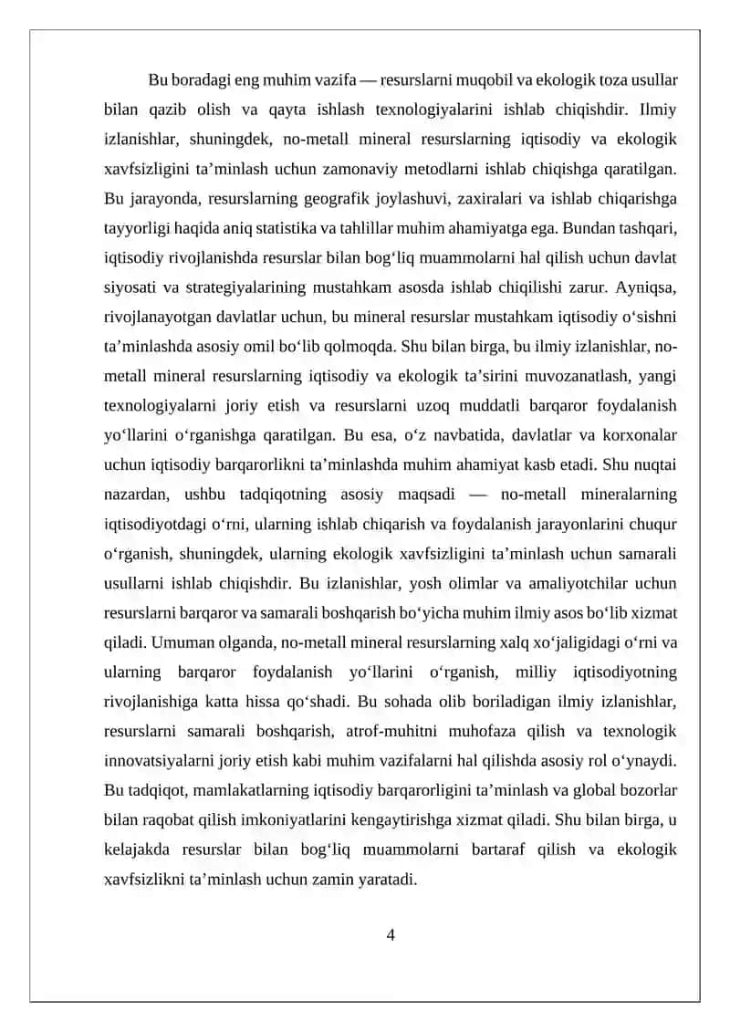 NORUDA METALLARNING XALQ XOʻJALIGIDAGI OʻRNI. 4