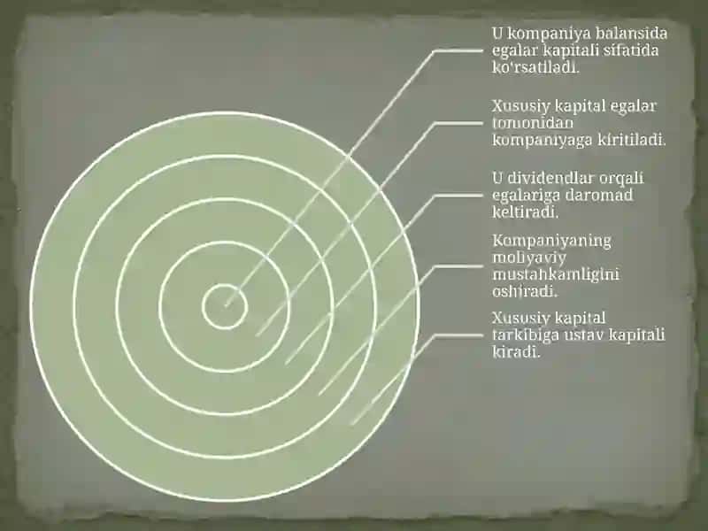 Xususiy kapital bilan bog'liq bo'lgan moliya viy koeffitsentlar tahlili 4