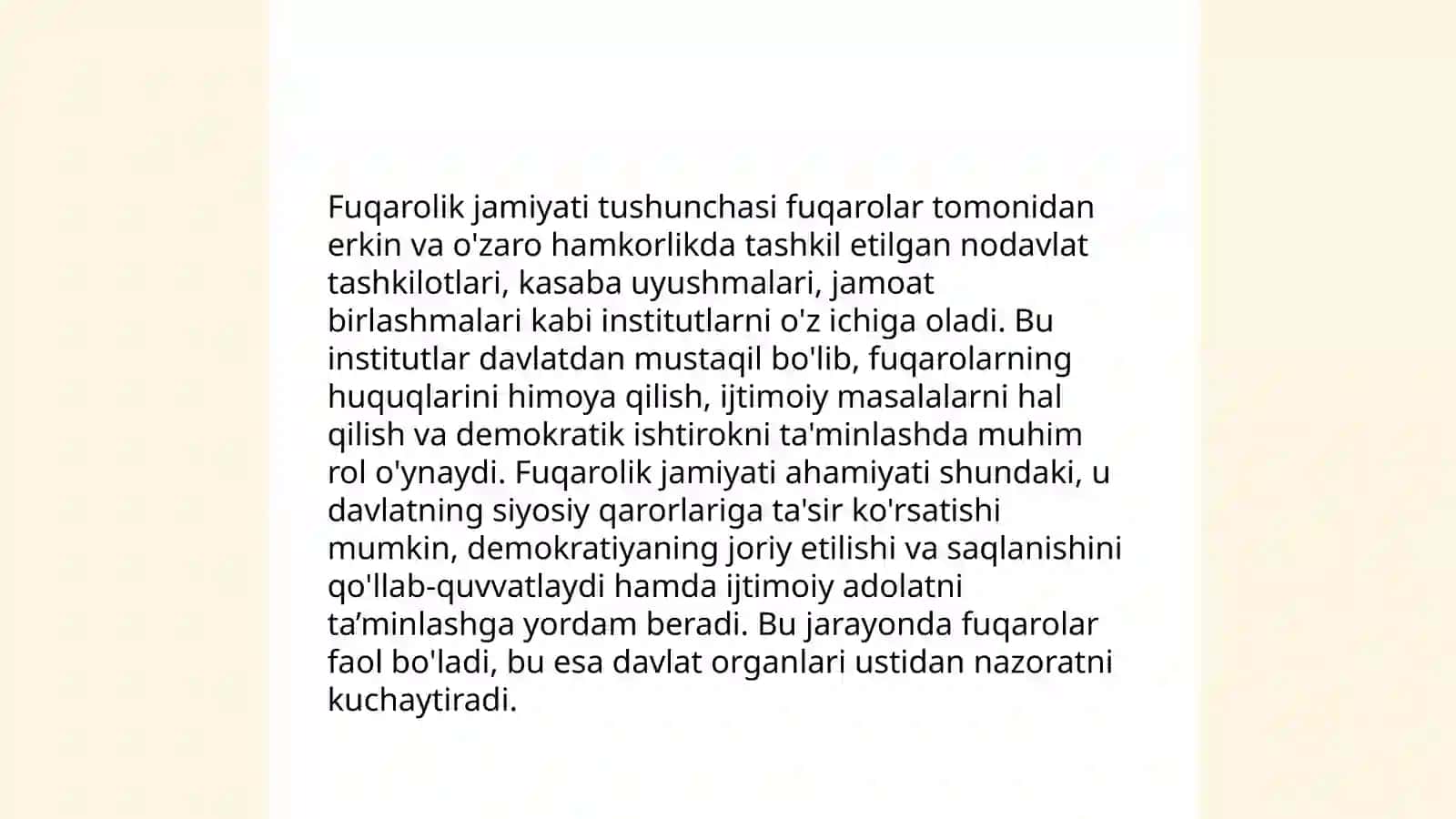 Yoshlar muammolarini xal etishda fuqarolik jamiyati institutlarining roli 4