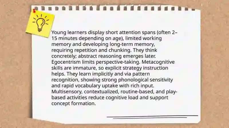 Characteristics and Principles of Teaching Young Learners 4
