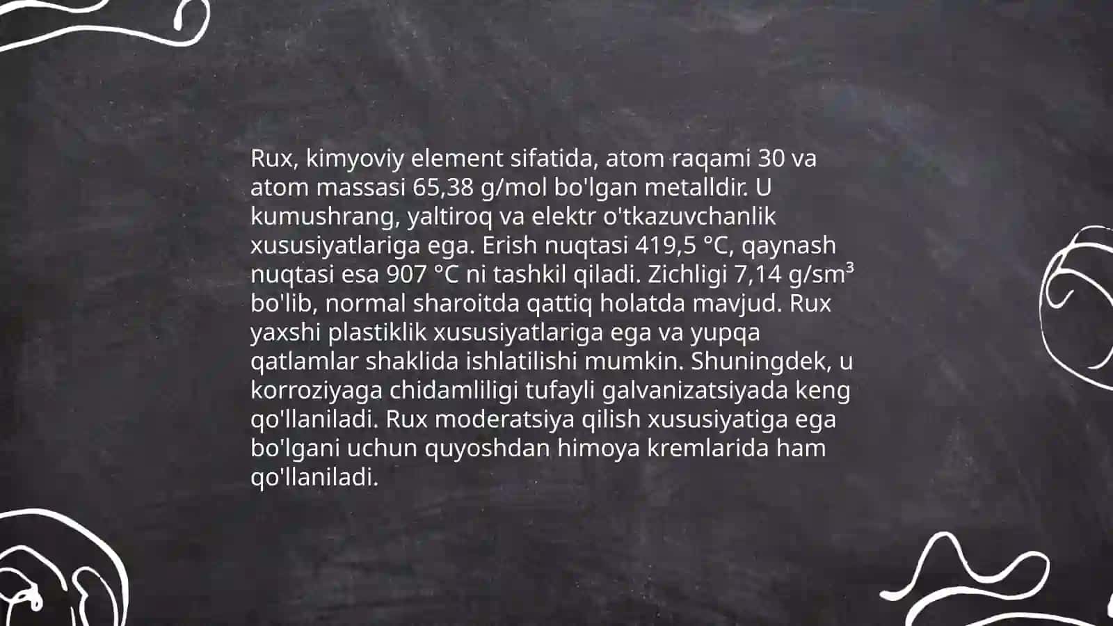 Rux va uning birikmalari mavzusi bo'yicha o'quv qurollarini ishlab chiqish 4