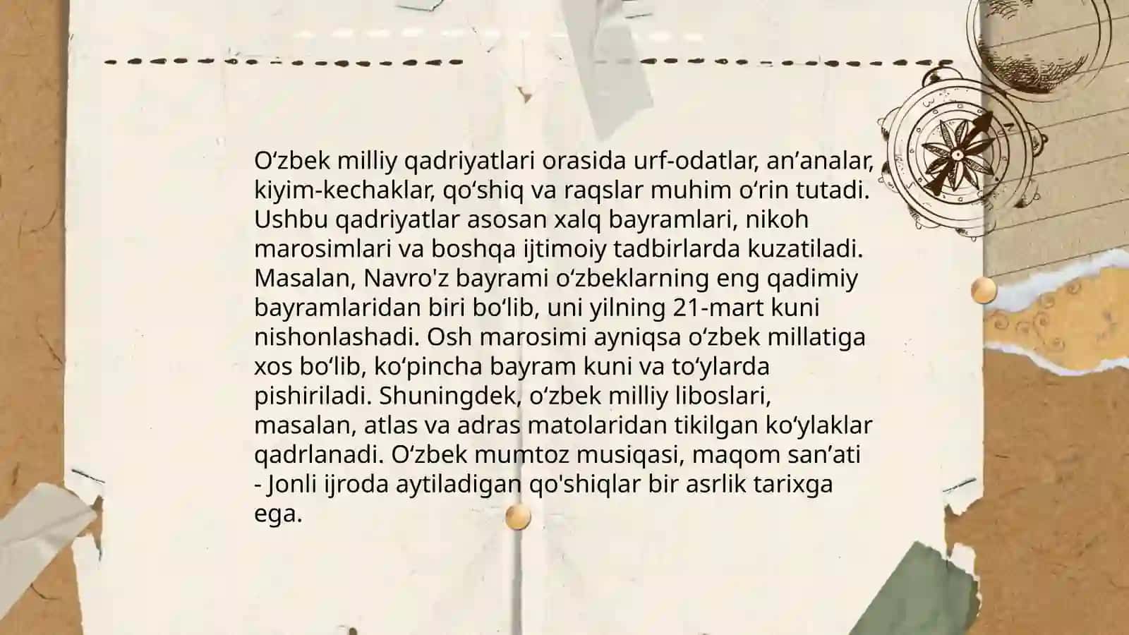 Oʻzbeklarning madaniy merosi 4