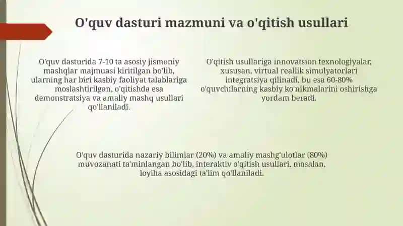 Professional taʼlimda jismoniy tarbiya darslari 4