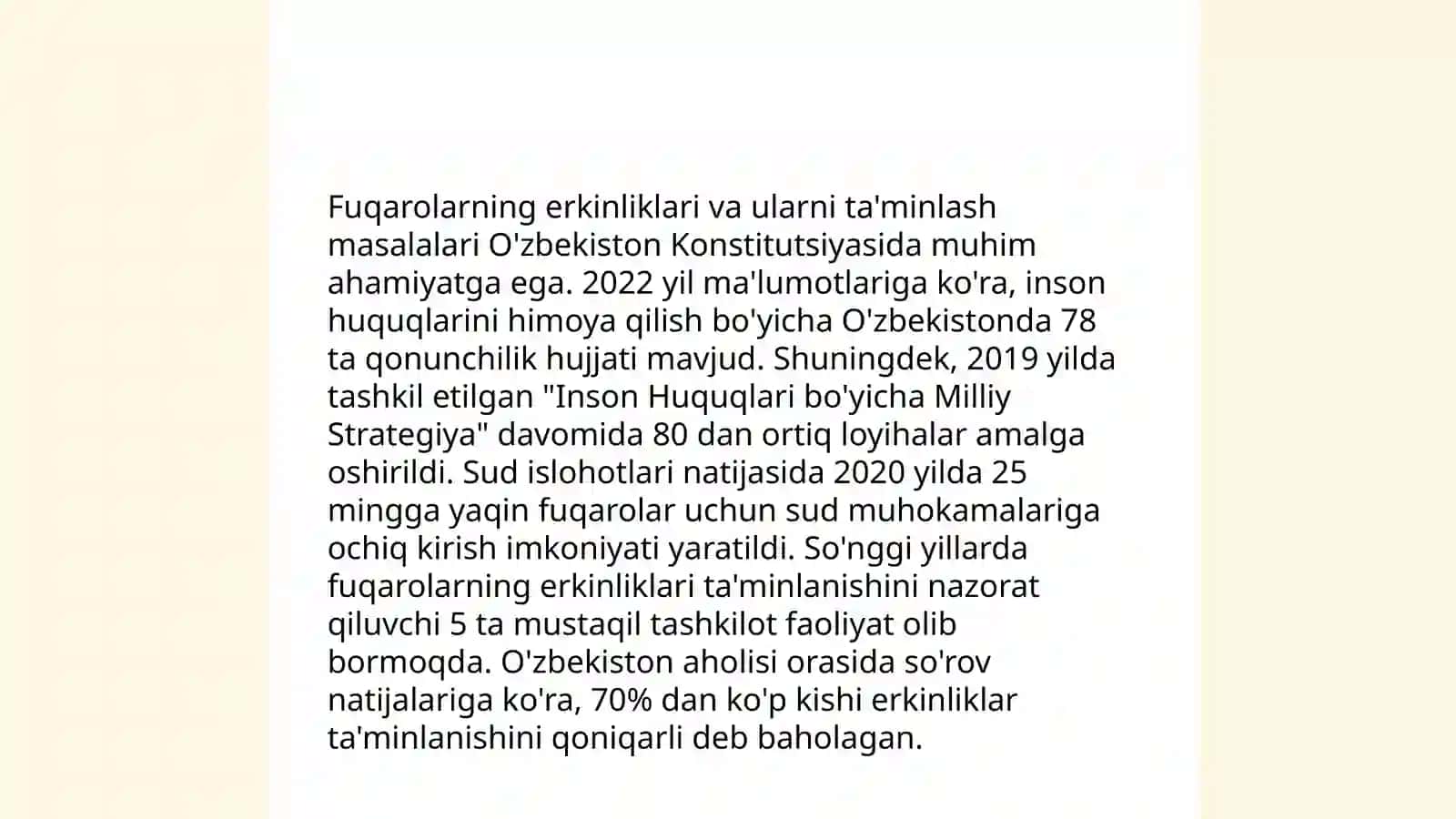 Fuqarolarning huquq va erkinliklari va aholining sog'liqni saqlash sohasidagi ma'muriy huquqbuzarliklar uchun ma'muriy javobgarligi 4