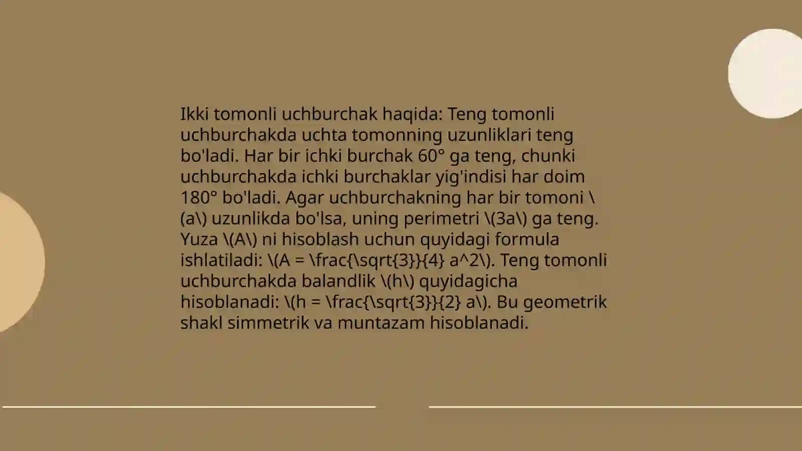 Uchburchak va uning turlari 4