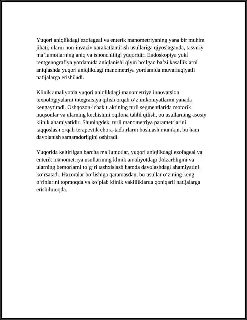 HAZM TIZIMI FAOLIYATINI O'RGANISHNI YANGI USULLARI VA KLINIKADAGI AXAMIYATI 4