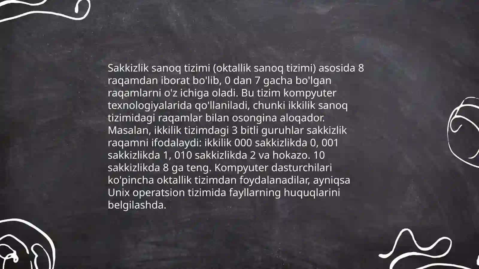 Ikkilik sanoq tizimi 4