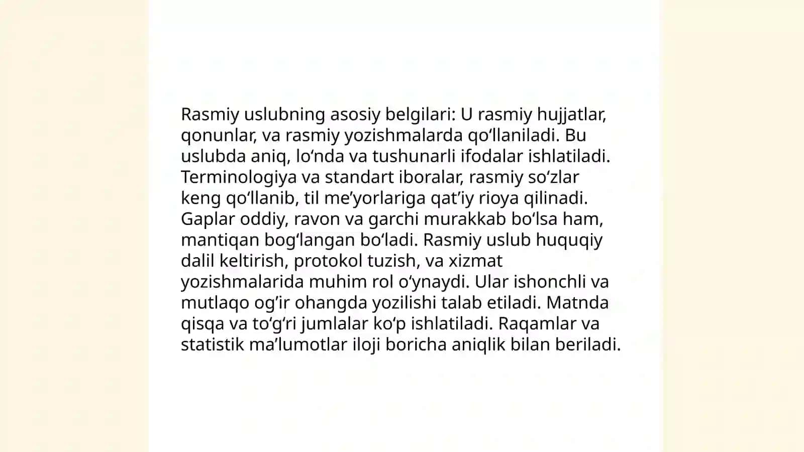 Ish yuritish tili va uslubi 4