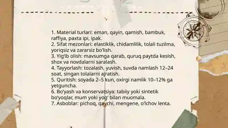 Amaliy san’at turi savatchilik 4