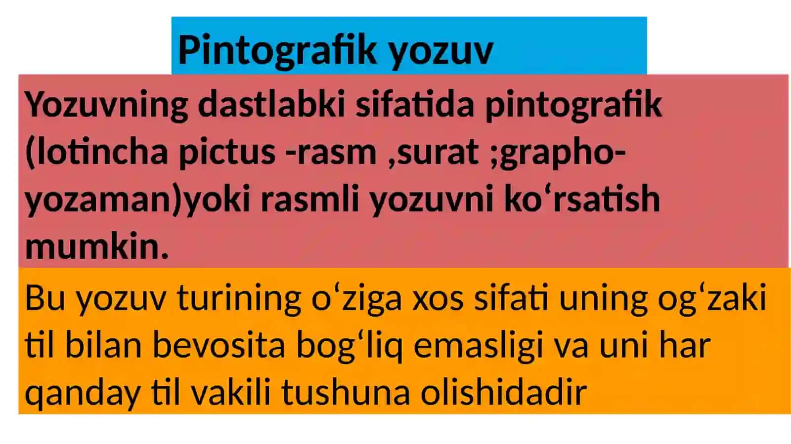 Yozuv va uning maxsulotlari 4