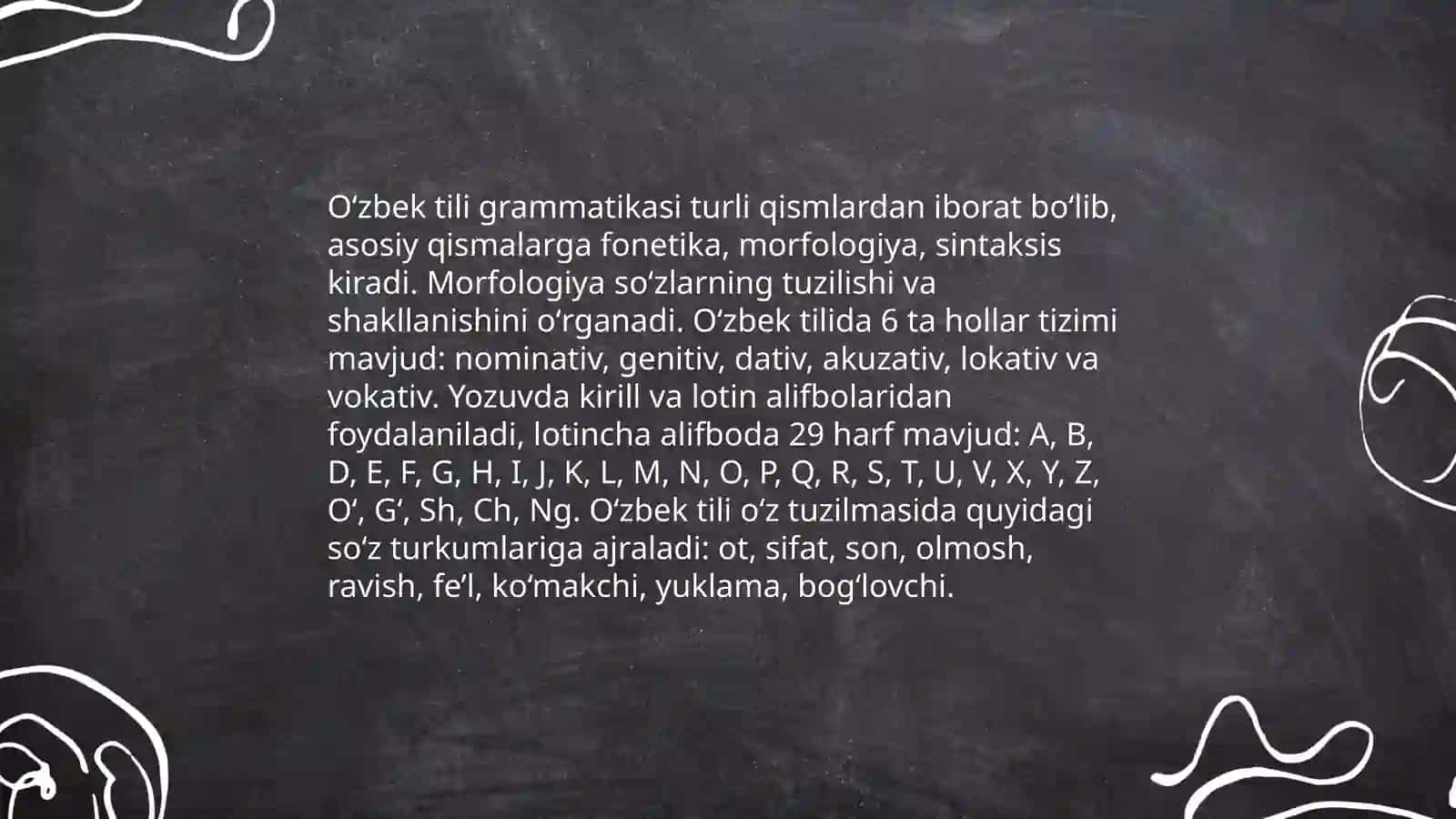 Til va yozuv masalalari 4