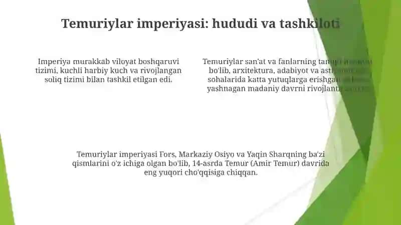 Temuriylar davlati 4