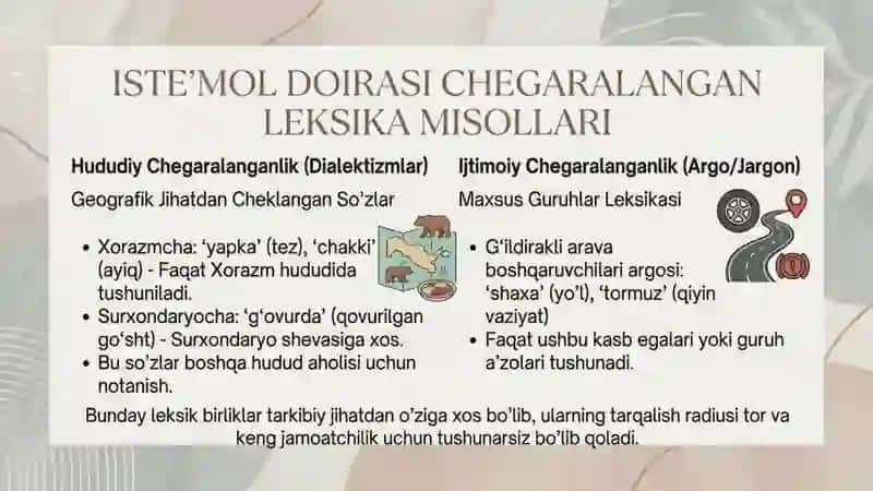 Lug‘aviy birliklarning qo‘llanish doirasiga ko‘ra guruhlanishi iste’mol doirasi chegaralangan va ken 4
