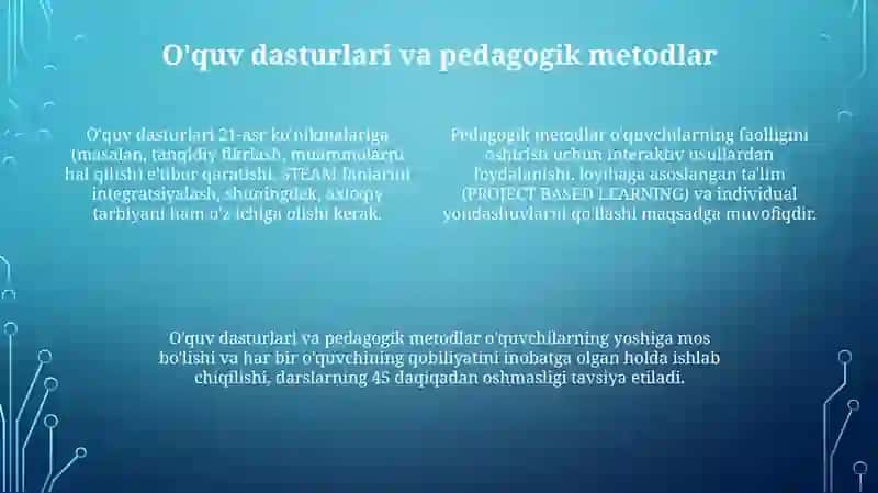 Ta'lim mazmuni 4