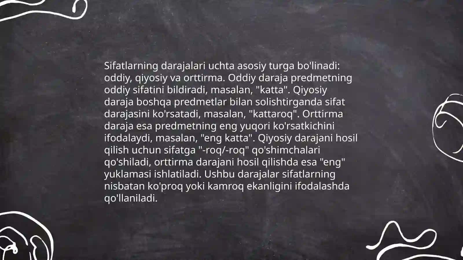 Condition grammatika 4