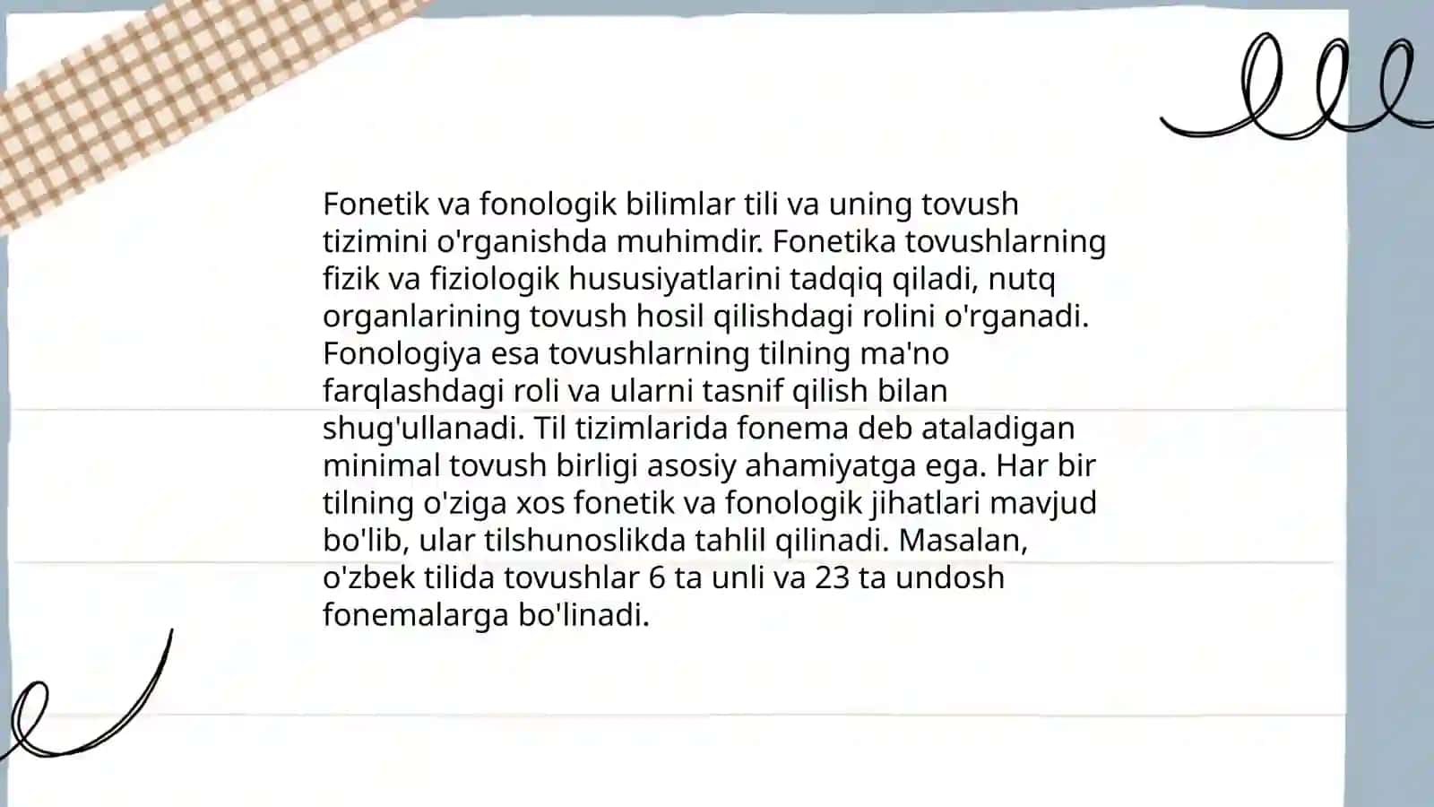 Nutq terapiyasini o'rganish 4