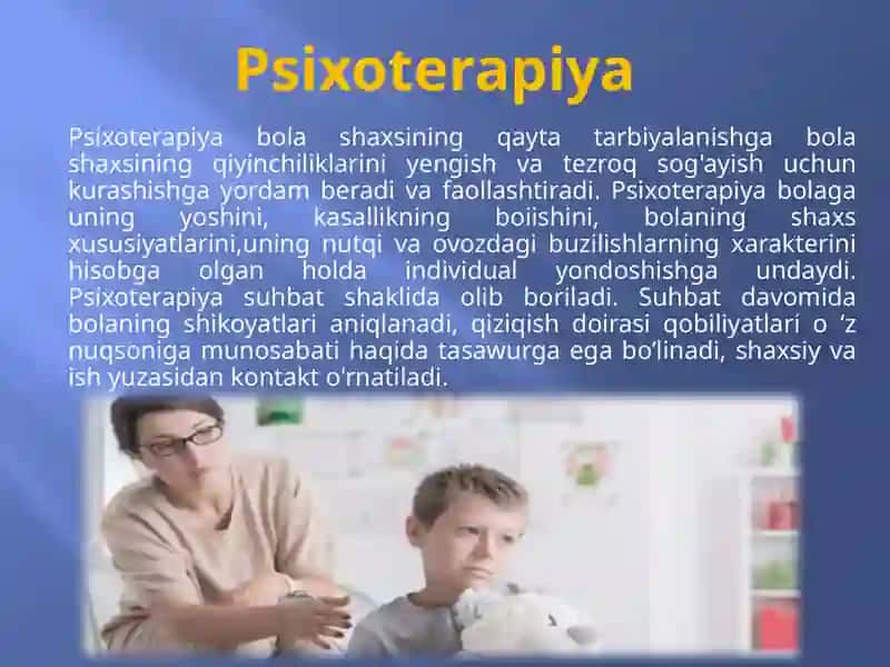Ovoz buzilishlarini bartaraf etishda tayyorlov bosqichi 4